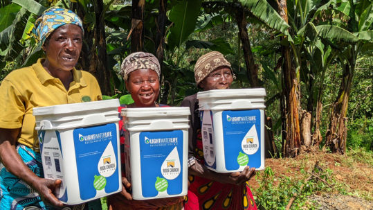 LightWaterLife Congo humanitarian aid kits