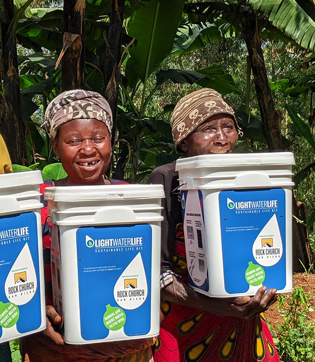 LightWaterLife Congo humanitarian aid kits