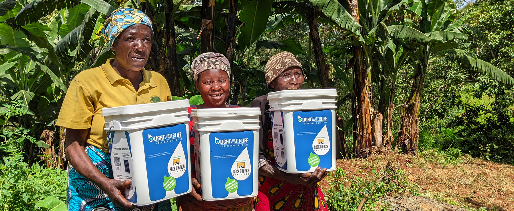 LightWaterLife Congo humanitarian aid kits